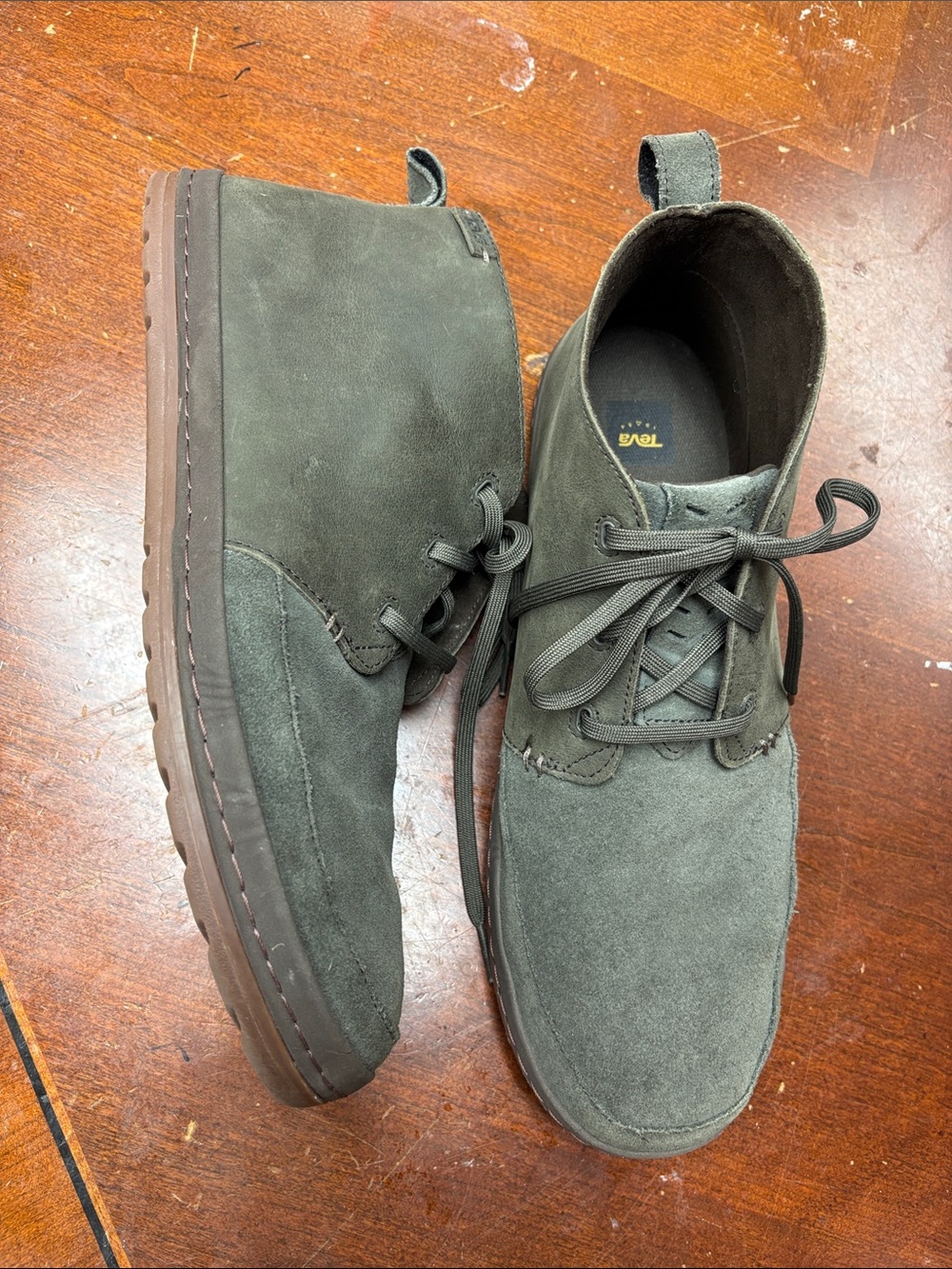 Teva Men's Olive Canyon Life Chukka Boots